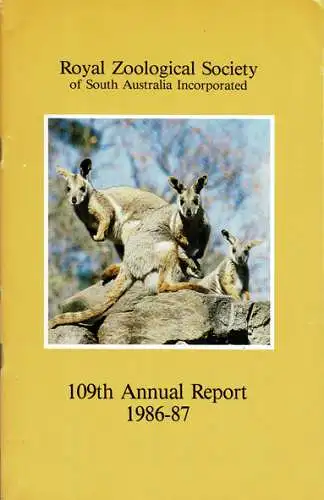 109th Annual Report 1986-87. 