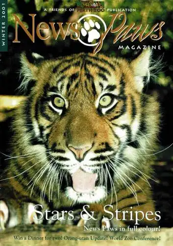 News Paws. Perth Zoo's Official Magazine. Winter 2001. 