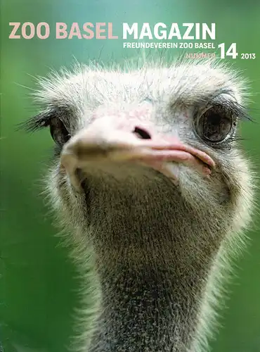 Zoo Basel Magazin Nr. 14 / 2013. Mit kl. Poster "Schimpanse"/Kletterparadies.