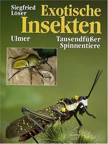 Exotische Insekten. Tausendf??er und Spinnentiere. 