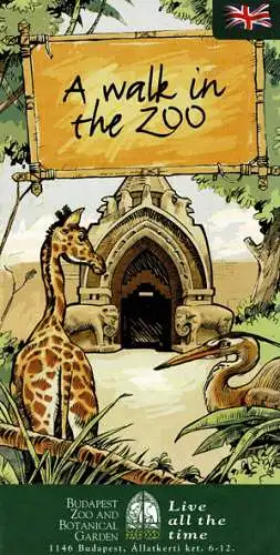 A Walk in the Zoo Faltblatt. 