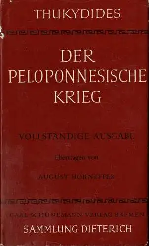 Der peloponnesische Krieg. 