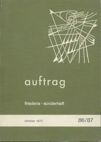 Friedens-Sonderheft der GKS in Zusammenarbeit mit A. M. I. 