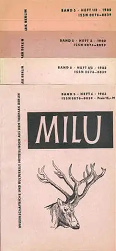 Milu Band 5, komplett Hefte 1 - 6. 