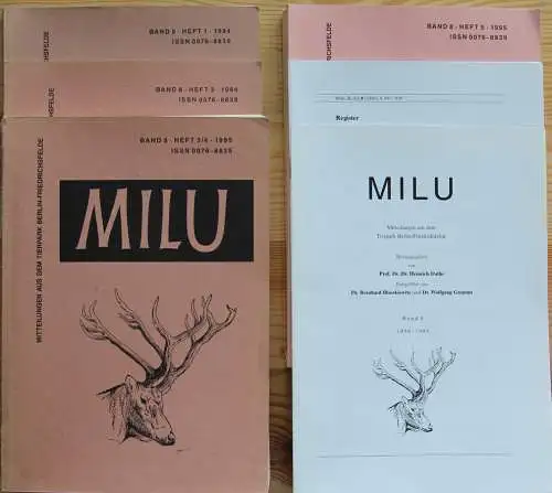 Milu Band 8, komplett Hefte 1 - 6. 