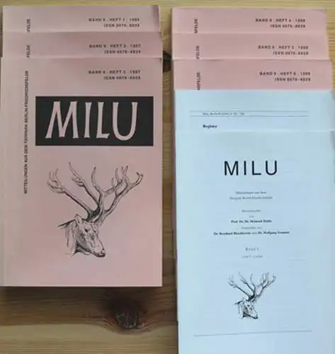 Milu Band 9, komplett Hefte 1 - 6. 