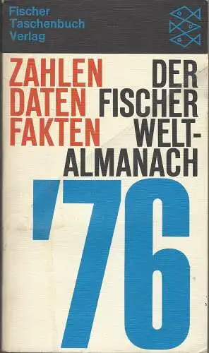 Der Fischer Weltalmanach 1976. 