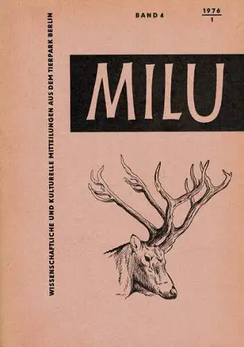 Milu Band 4, Heft 1. 