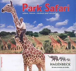Parkführer (Park Safari, Giraffen). 