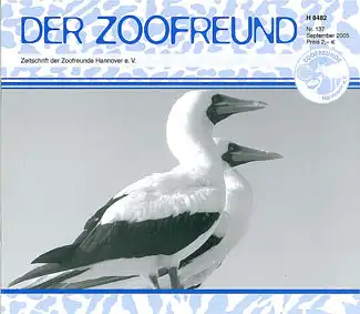 Der Zoofreund - Zeitschrift d. Zoofreunde Hannover; Nr. 137.