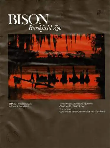 Chicago Zoological Society, BISON, (Vol. 9, No.1). 