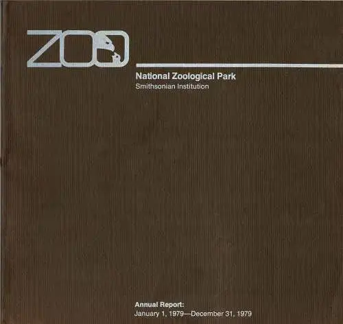 National Zoological Park, Annual Report 1979. 