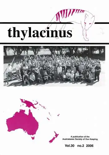 Thylacinus, Vol.30, no.2. 