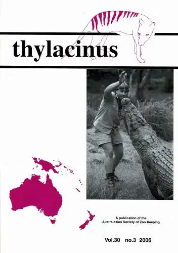 Thylacinus, Vol.30, no. 3. 