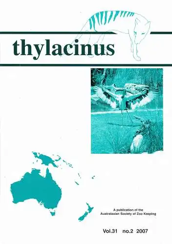 Thylacinus, Vol.31, no.2. 