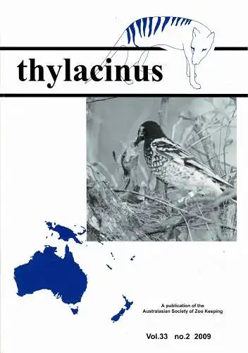 Thylacinus, Vol.33, no.2. 