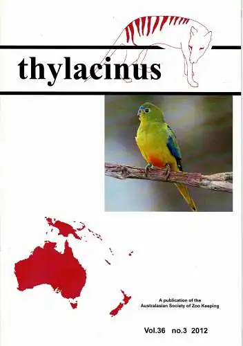 Thylacinus, Vol.36, no.3. 