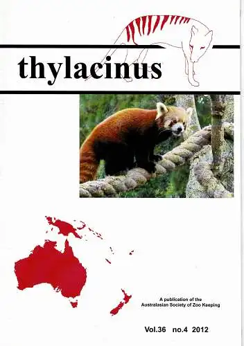 Thylacinus, Vol.36, no.4. 