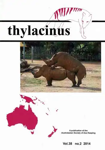 Thylacinus, Vol.38, no.2. 