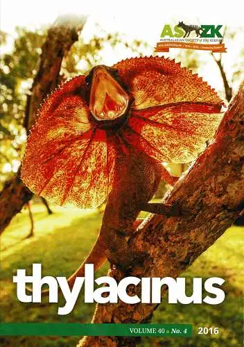 Thylacinus, Vol.40, no.4. 