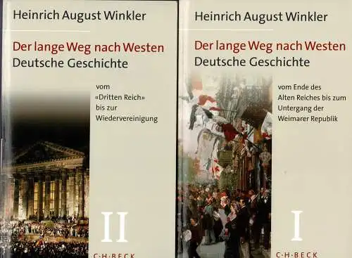 Der lange Weg nach Westen, Deutsche Geschichte (2 B?nde), 6. durchgesehene Auflage. 