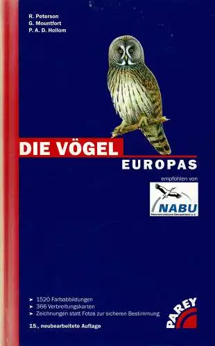 Die V?gel Europas. Ein Taschenbuch f?r Ornithologen und Naturfreunde ?ber alle in Europa lebenden V?gel. 