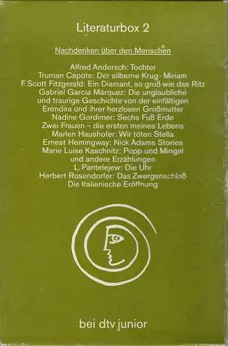 Literaturbox 2. Nachdenken ber den Menschen. Eine neue Sammlung moderner Erz„hlungen groáer Autoren als erste Begegnung mti der Gegenwartsliteratur. 10 B„nde. 