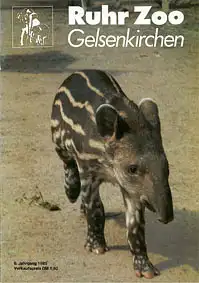 RuhrZoo Magazin / Jahresbericht 1984 (6. Jg., 1985). 