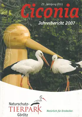 Jahresbericht Ciconia Jahrgang 21. 