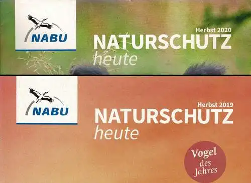 Naturschutz heute. Sommer, Winter/2021 je 3 Euro. 