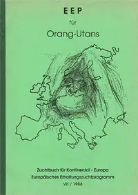 EEP für Orang-Utans, Zuchtbuch für Kontinental-Europa VII / 1988. 