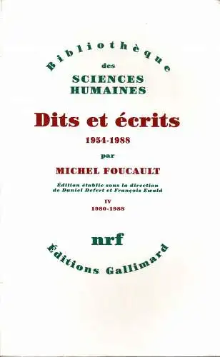 Dits et Ecrits 1954-1988. 