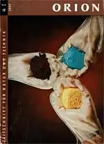 Orion. Zeitschrift für Natur und Technik. Jahrgang 1957. Heft 12. 