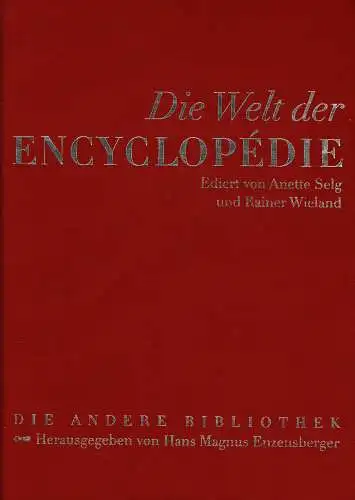 Die Welt der Encyclopedie. 
