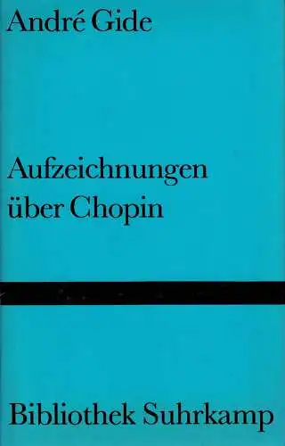 Aufzeichnungen über Chopin. 