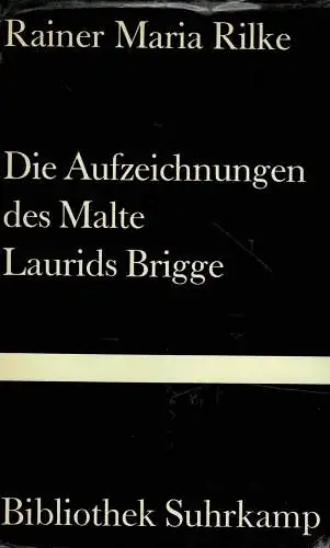 Die Aufzeichnungen des Malte Laurids Brigge. 