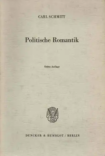 Politische Romantik. 