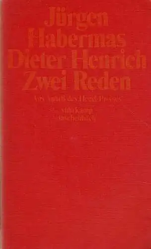Zwei Reden. 