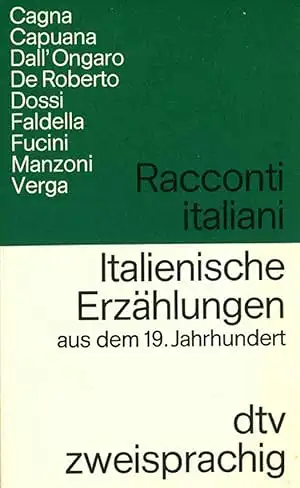 Racconti italiani. Italienische Erzählungen aus de 19. Jahrhundert. 