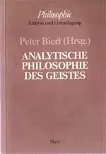 Analytische Philosophie des Geistes. 