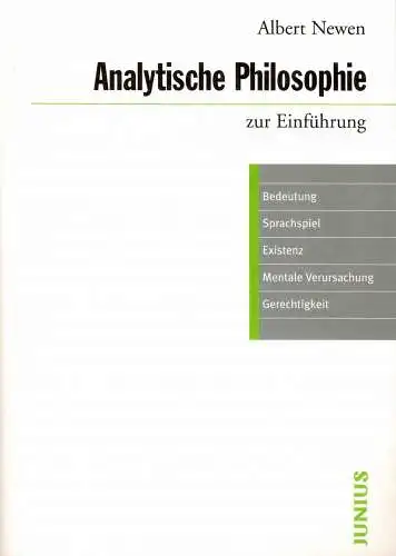 Analytische Philosophie zur Einführung. 