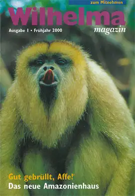 Wilhelma Magazin Ausgabe 1, Frühjahr 2000. 