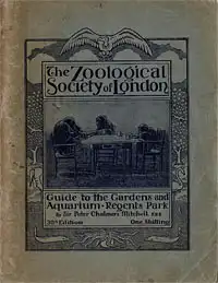 Official Guide to the Gardens, 30th ed. (Schimpansen-Teeparty). 