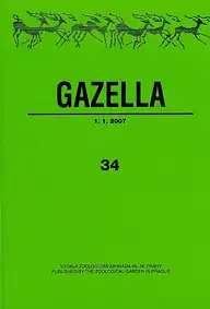 Gazella 34, including animal census 2006. 