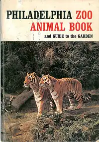 Zoo Animal Book and Guide to the Garden, 1. Auflage (Tiger) rote Schrift. 