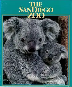Zooführer (Koalas, grüner Rand, Rückseite: Flamingo) 75th Birthday Edition. 