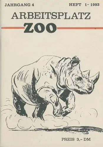 Arbeitsplatz Zoo Heft 1-93. 