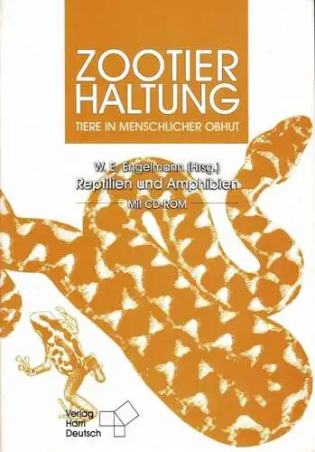Zootierhaltung. Tiere in menschlicher Obhut. Reptilien und Amphibien. 