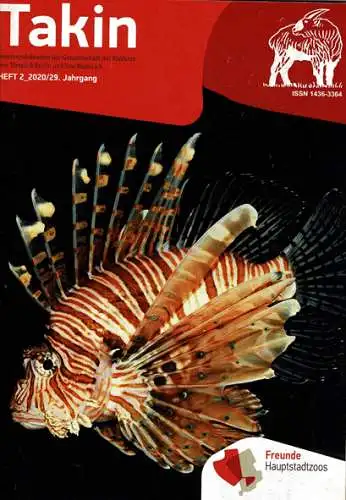 Takin (Vereinspublikation), 29. Jahrgang, Heft 2/2020. 