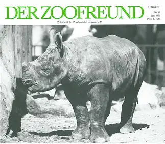 Der Zoofreund - Zeitschrift d. Zoofreunde Hannover; Nr. 96. 